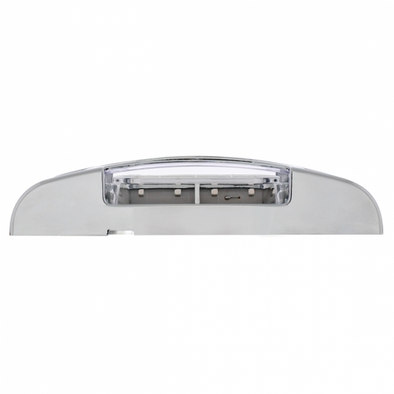 16 LED Reflector Light (Clearance/Marker) With Chrome Bezel - Red LED/Clear Lens - Thumbnail 3