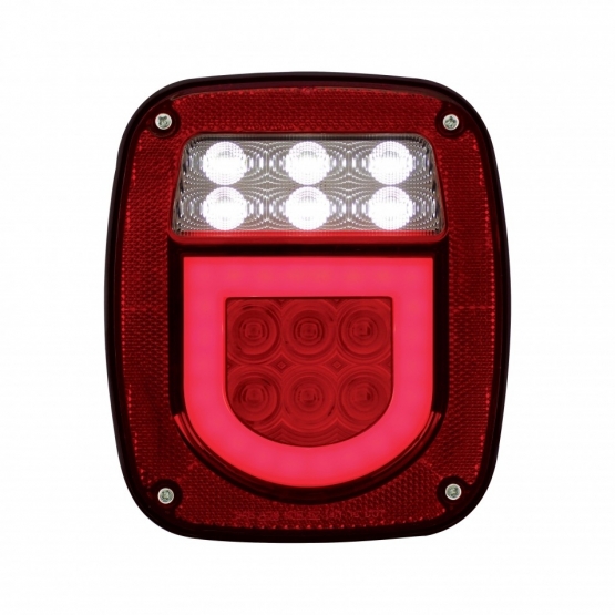 LED GloLight Universal Combination Tail Light Without License Light (Card)