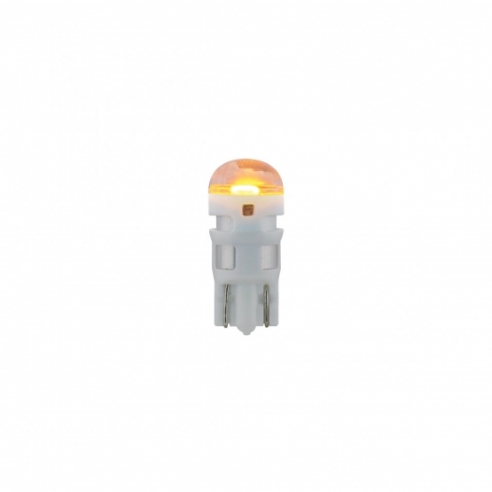 High Power Single LED 194/T10 Bulb - Amber (2-Pack)