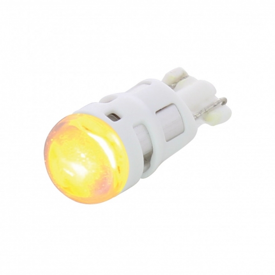 High Power Single LED 194/T10 Bulb - Amber (2-Pack) - Thumbnail 3