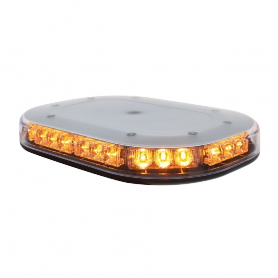 30 High Power LED Micro Warning Light Bar - Magnet Mount - Thumbnail 3