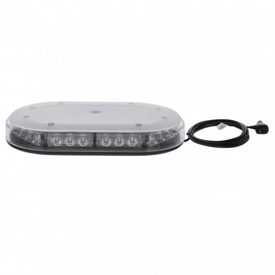 30 High Power LED Micro Warning Light Bar - Magnet Mount - Thumbnail 5