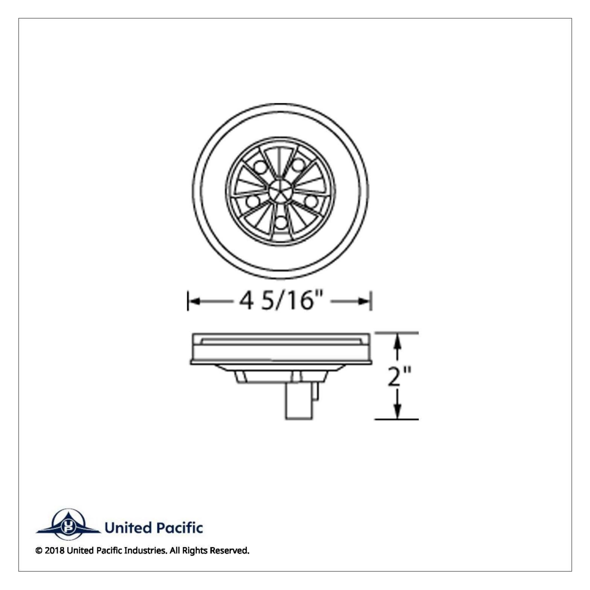 18 LED 4" Round GloLight (Stop, Turn & Tail) - Red LED/Red Lens (Card) - Thumbnail 8