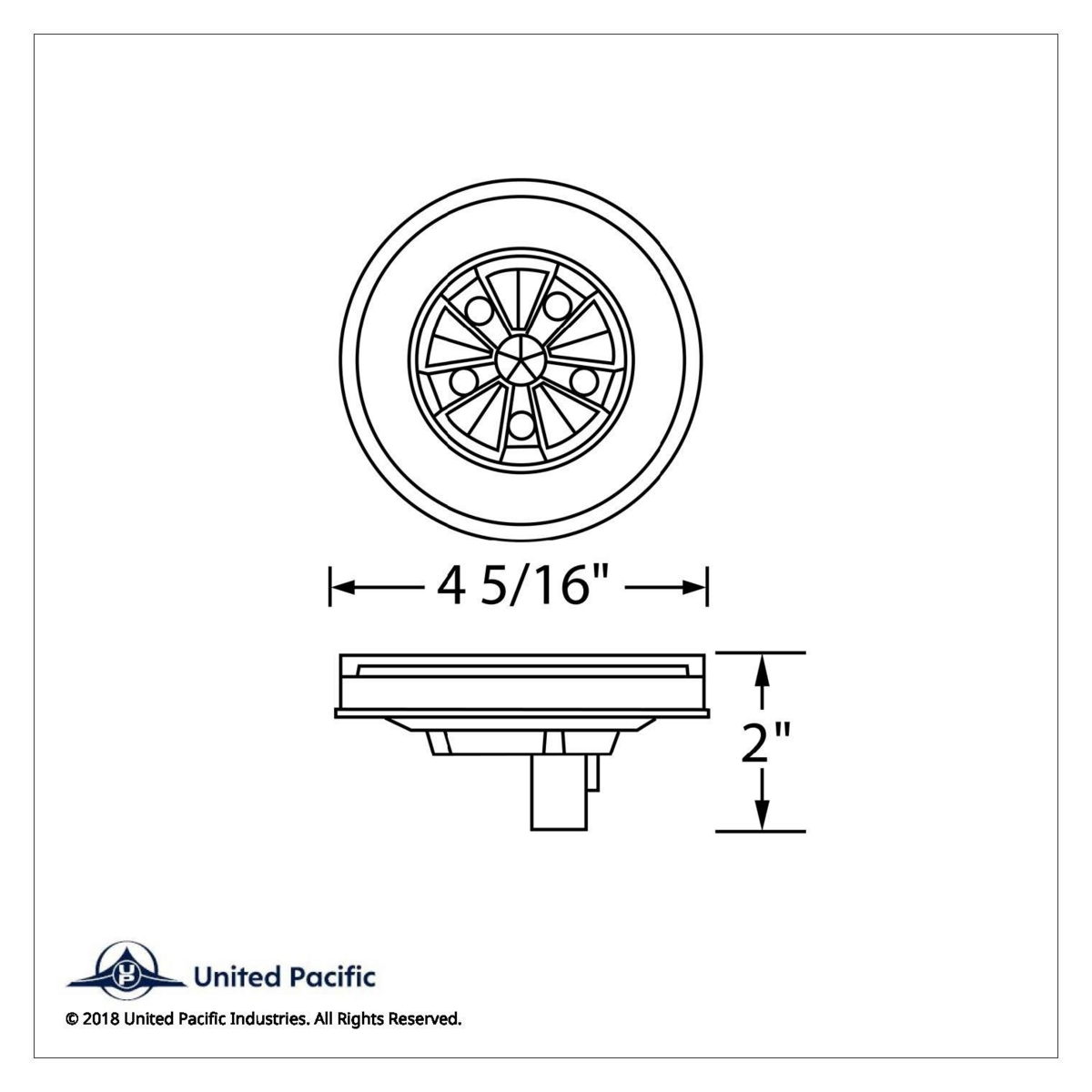 18 LED 4" Round GloLight Kit (Turn Signal) - Amber LED/Amber Lens (Each) - Thumbnail 9