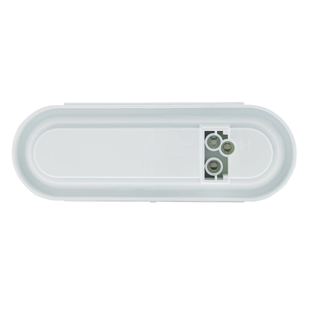 22 LED 6" Oval GloLight With Divider Bar Inner Design (Stop, Turn & Tail) - Red LED/Red Insert (Card) - Thumbnail 6