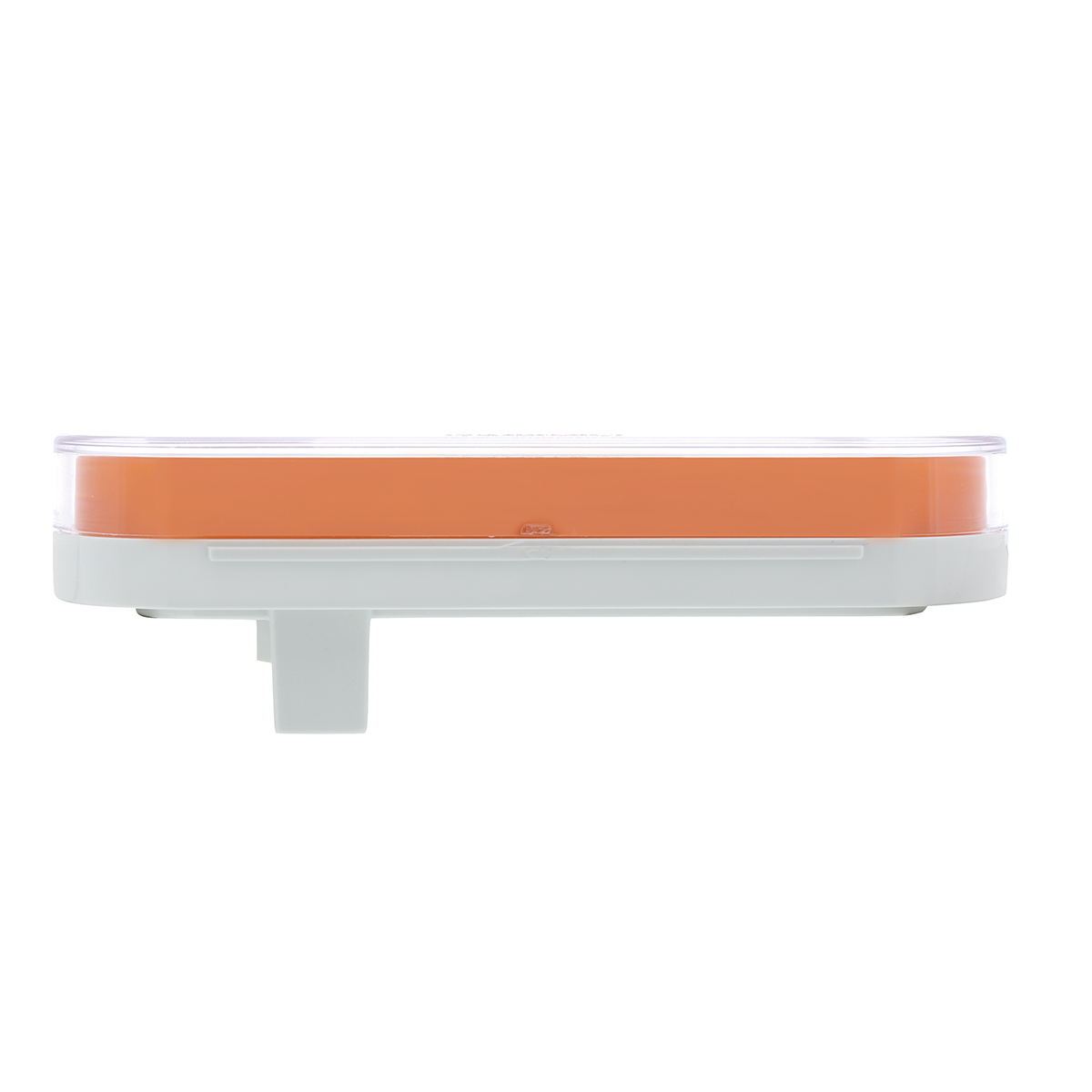 22 LED 6" Oval Clear Lens With Halo Insert GloLight Light - Amber LEDs/Amber Insert (Bulk) - Thumbnail 6