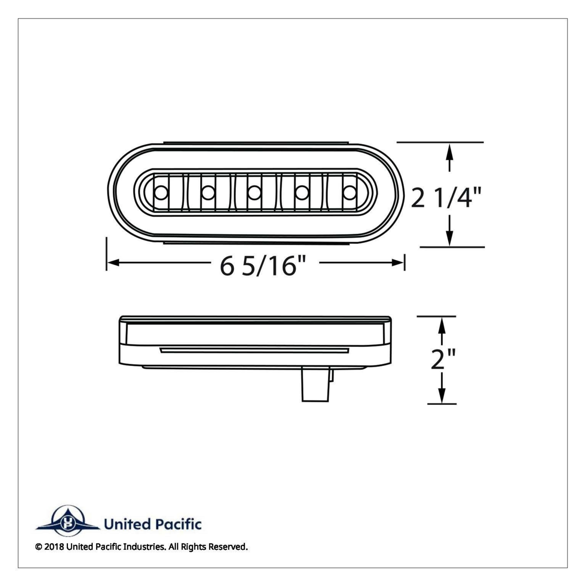 22 LED 6" Oval Clear Lens With Halo Insert GloLight Light - Amber LEDs/Amber Insert (Bulk) - Thumbnail 10