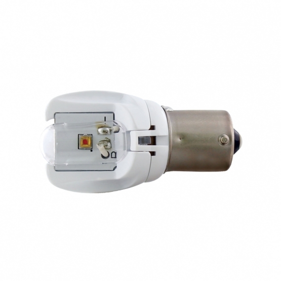 High Power Dual LED 1156 Bulb - Amber - Thumbnail 3