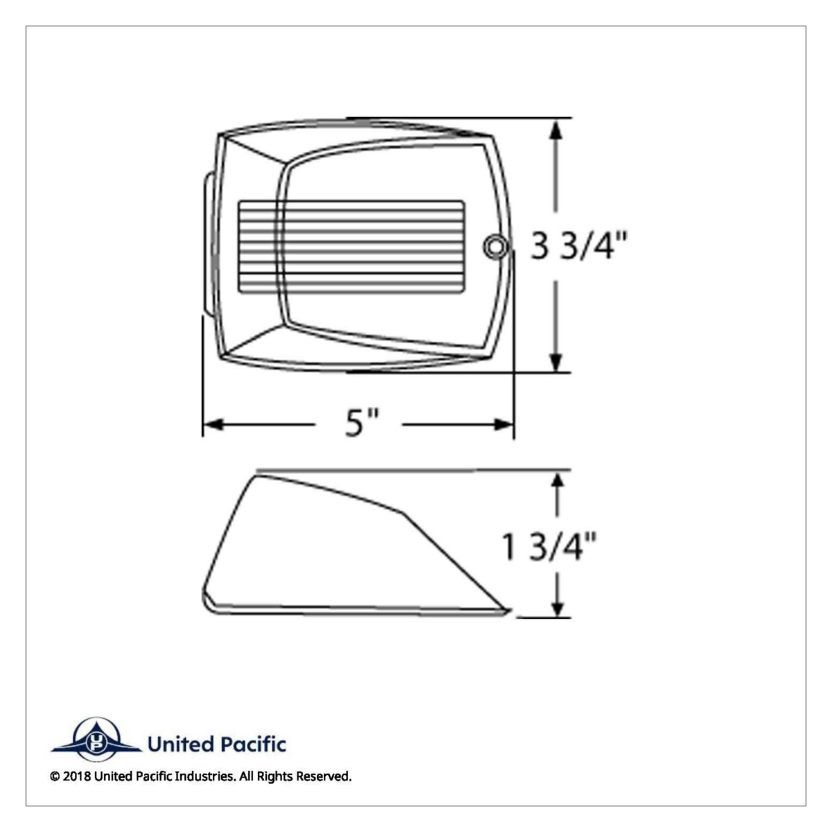 24 LED GloLight Square Cab Light - Amber LED/Amber Lens - Thumbnail 7