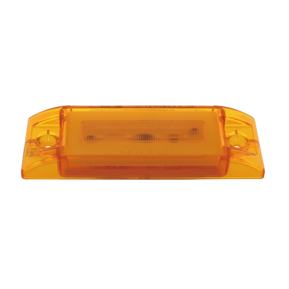 16 LED Rectangular GloLight (Clearance/Marker) - Amber LED/Amber Lens (Bulk) - Thumbnail 3