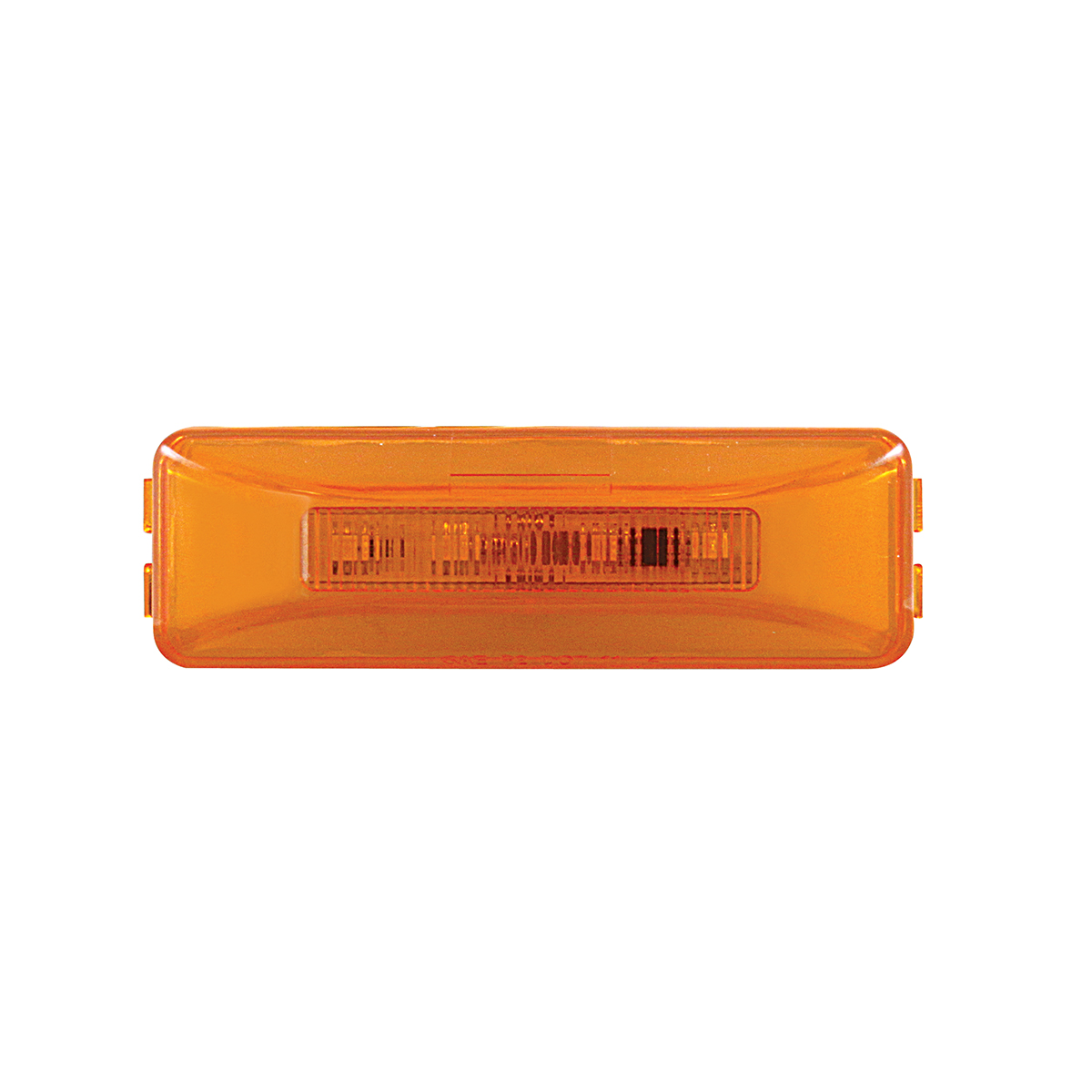 10 LED Rectangular GloLight (Clearance/Marker) - Amber LED/Amber Lens (Bulk) - Thumbnail 2