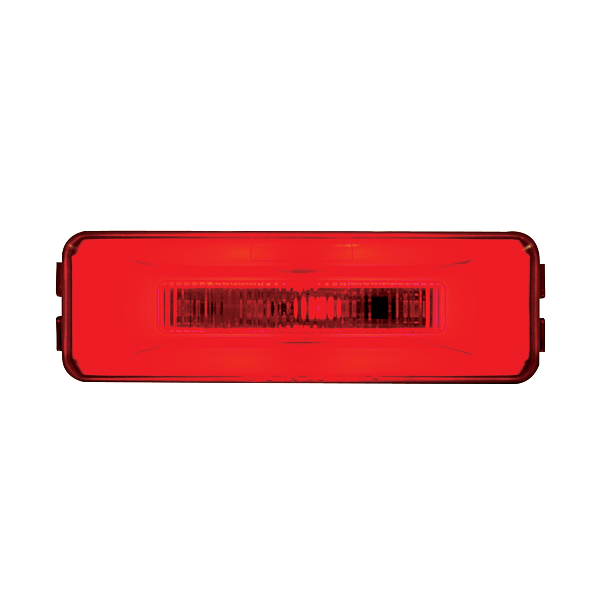 10 LED Rectangular GloLight (Clearance/Marker) - Red LED/Red Lens - Thumbnail 6