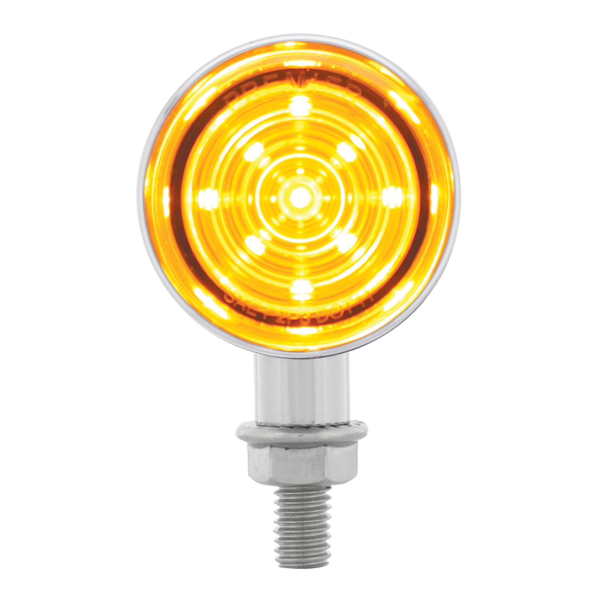 9 LED Mini Bullet Light - Amber LED/Amber Lens - Thumbnail 4