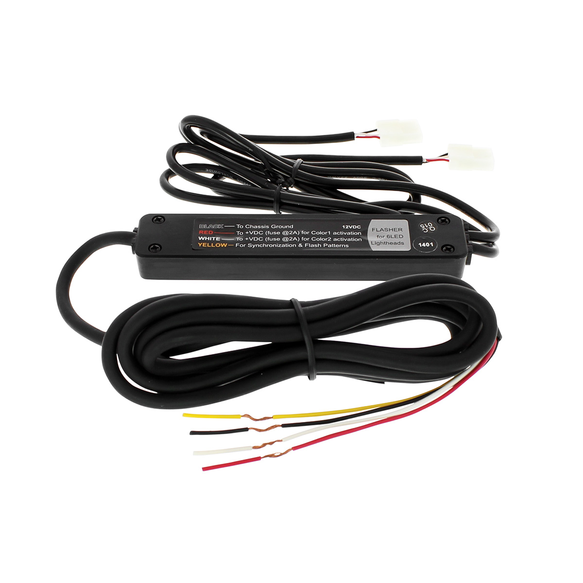 6 LED 1" Warning Light - Split Color - Thumbnail 6