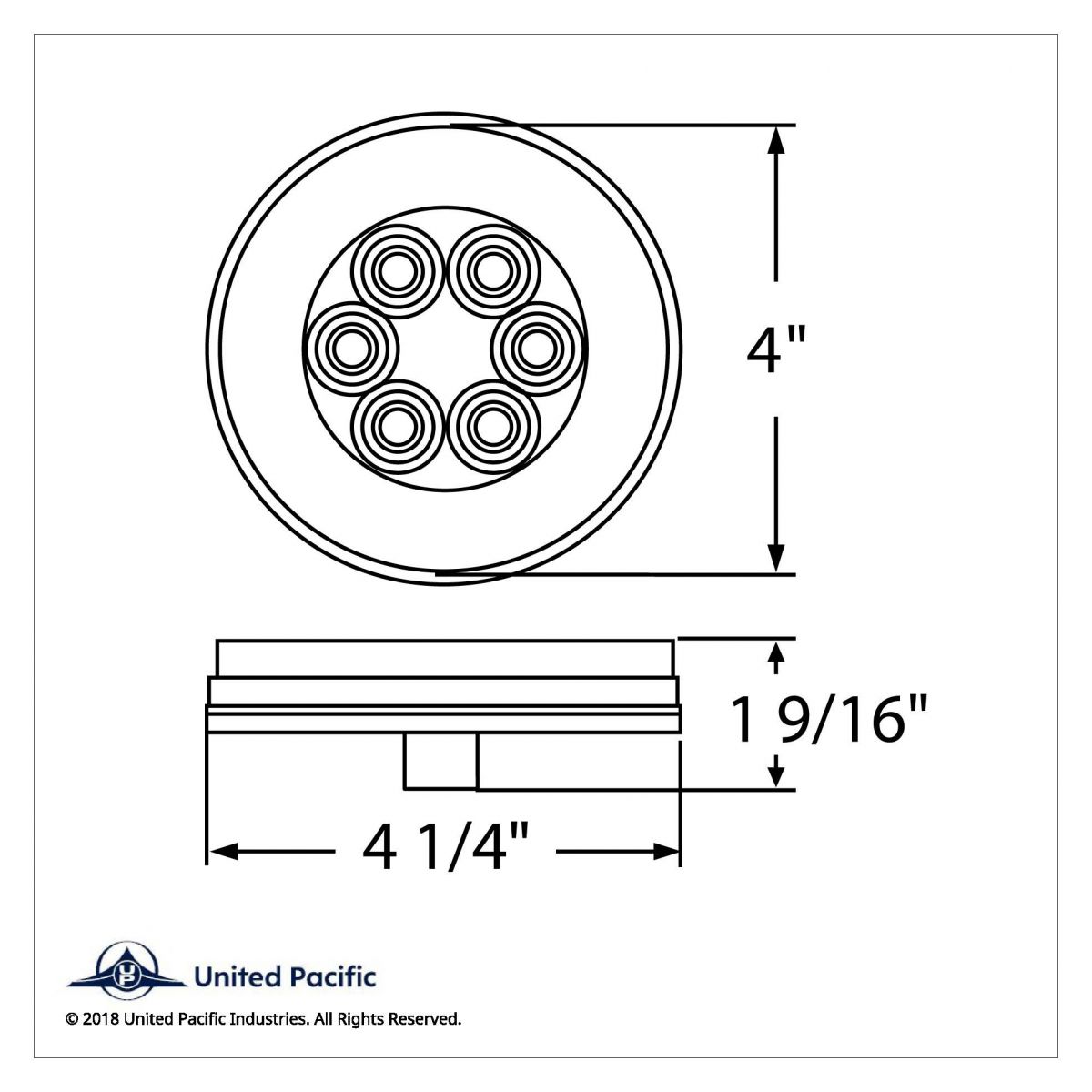 21 LED 4" GloLight (Back-Up) - Thumbnail 6