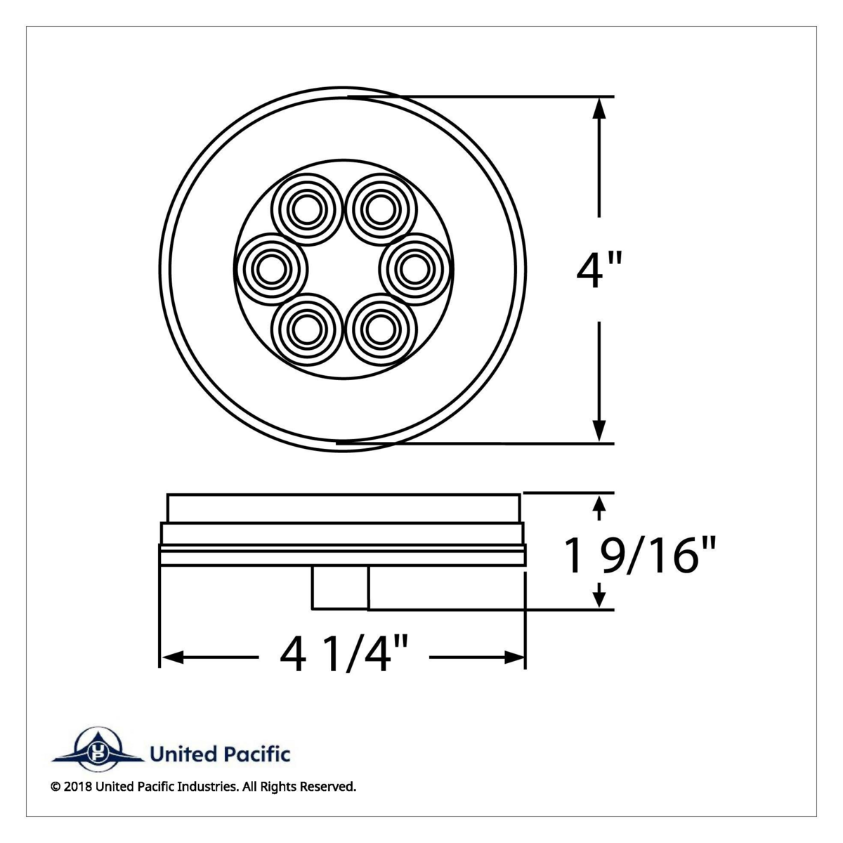 21 LED 4" GloLight Kit (Back-Up) - Thumbnail 9