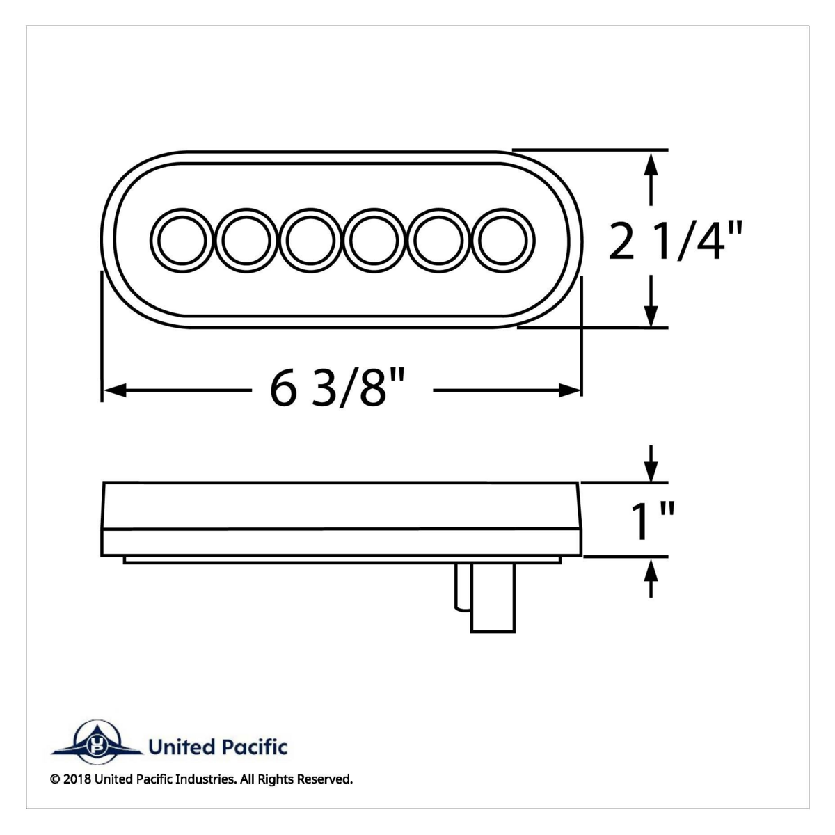 22 LED 6" Oval GloLight Kit (Back-Up) - Thumbnail 8