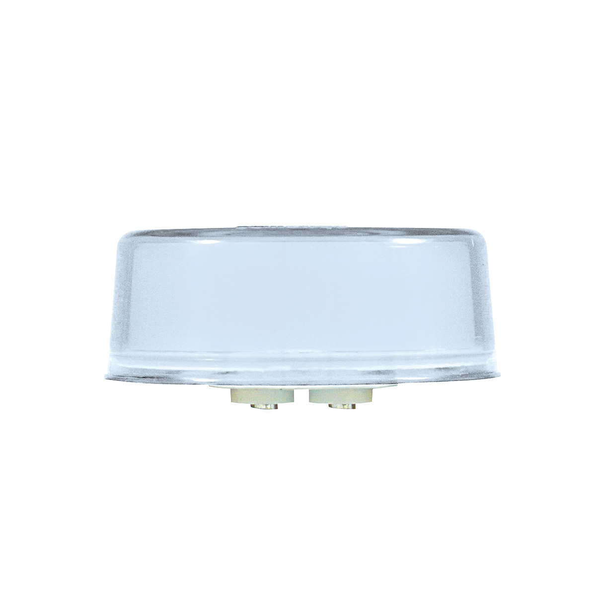 9 LED 2.5" Round GloLight (Clearance/Marker) - Red LED/Clear Lens - Thumbnail 4