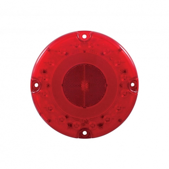 32 LED 7" GloLight (Stop, Turn & Tail) - Red LED/Red Lens - Thumbnail 3
