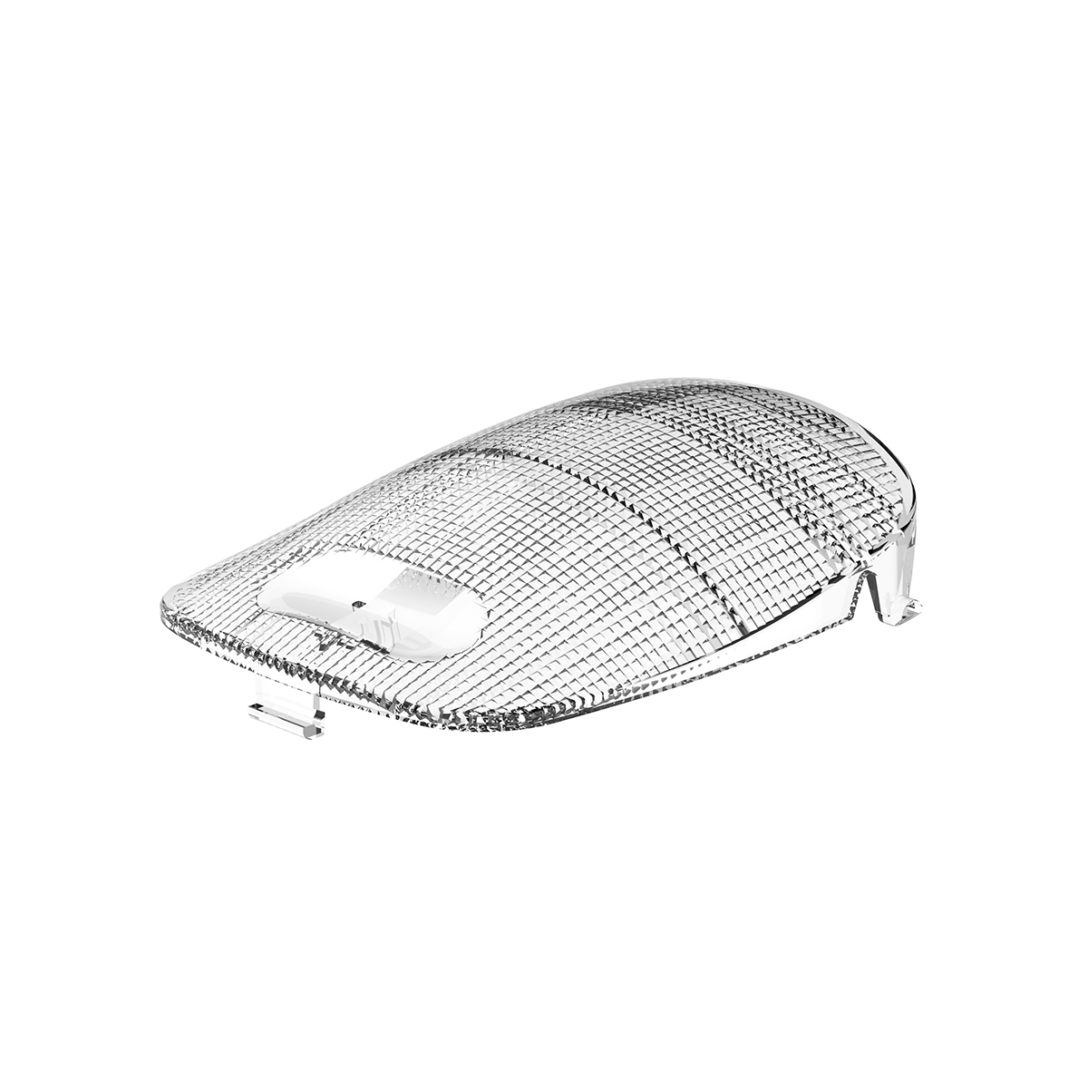 Rectangular Dome Light Lens For 2006+ Peterbilt - Clear - Thumbnail 2