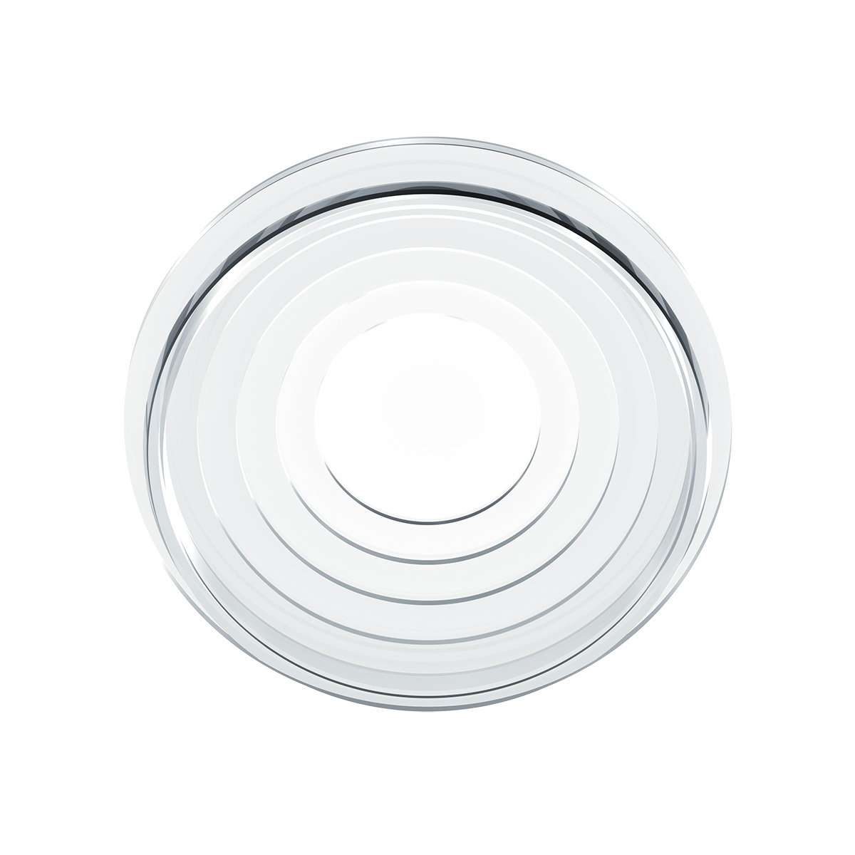 Round Map Light Lens For 2006+ Peterbilt - Clear - Thumbnail 4