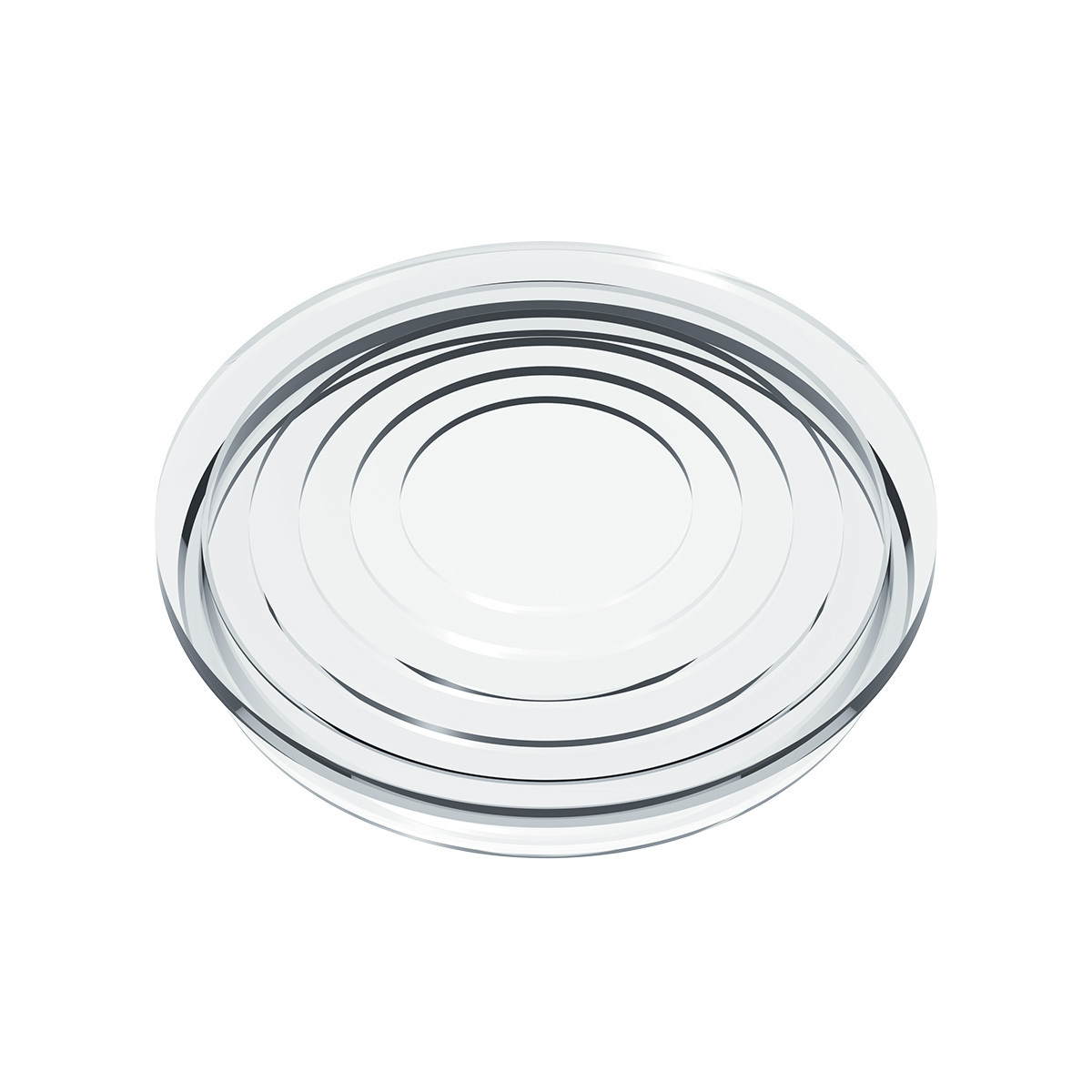 Round Map Light Lens For 2006+ Peterbilt - Clear - Thumbnail 6