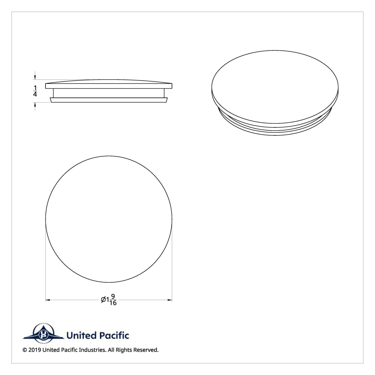 Round Map Light Lens For 2006+ Peterbilt - Clear - Thumbnail 7