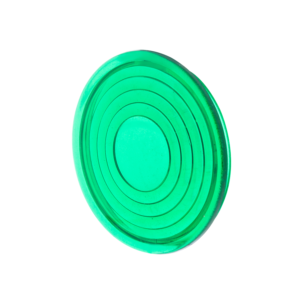 Round Map Light Lens For 2006+ Peterbilt - Green - Thumbnail 2