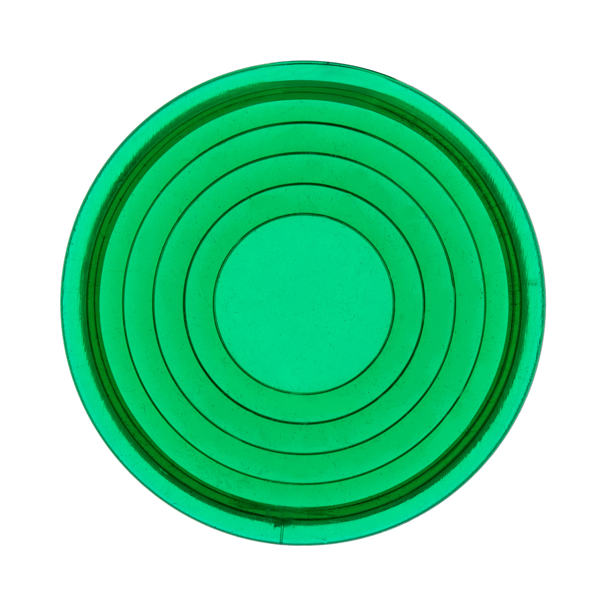 Round Map Light Lens For 2006+ Peterbilt - Green - Thumbnail 5