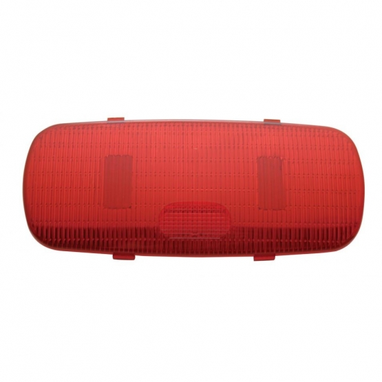 Center Dome Light Lens For 2006+ Peterbilt - Red