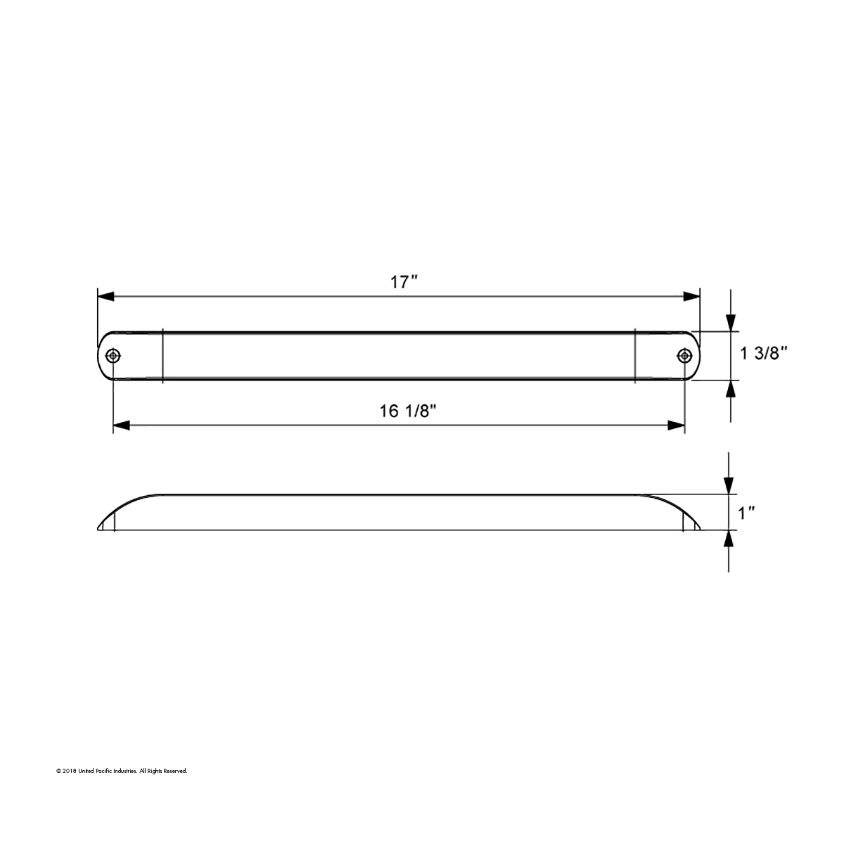 28 LED 17" GloLight Bar (Stop, Turn & Tail) - Red LED/Red Lens - Thumbnail 5
