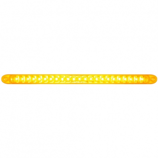 23 SMD LED 17-1/4" Reflector Turn Signal Light Bar Only - Amber LED/Amber Lens