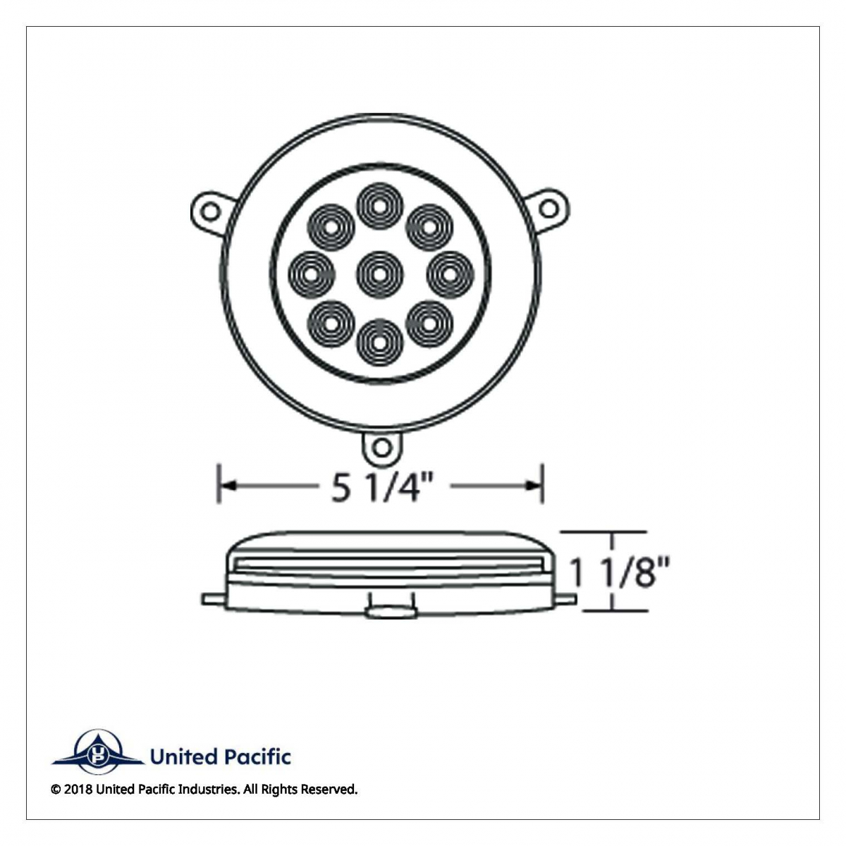 21 LED GloLight Daytime Running Light For 2005-2010 Freightliner Century -Amber LED/Clear Lens - Thumbnail 8