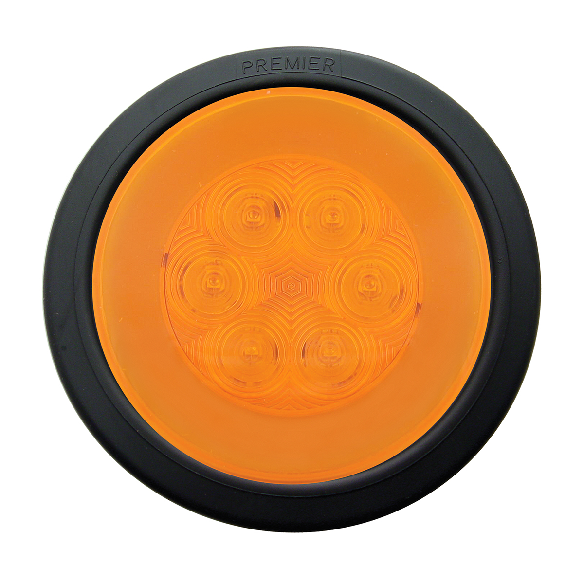 21 LED 4" GloLight Bar Kit (Turn Signal) - Amber LED/Amber Lens (Bulk) - Thumbnail 4