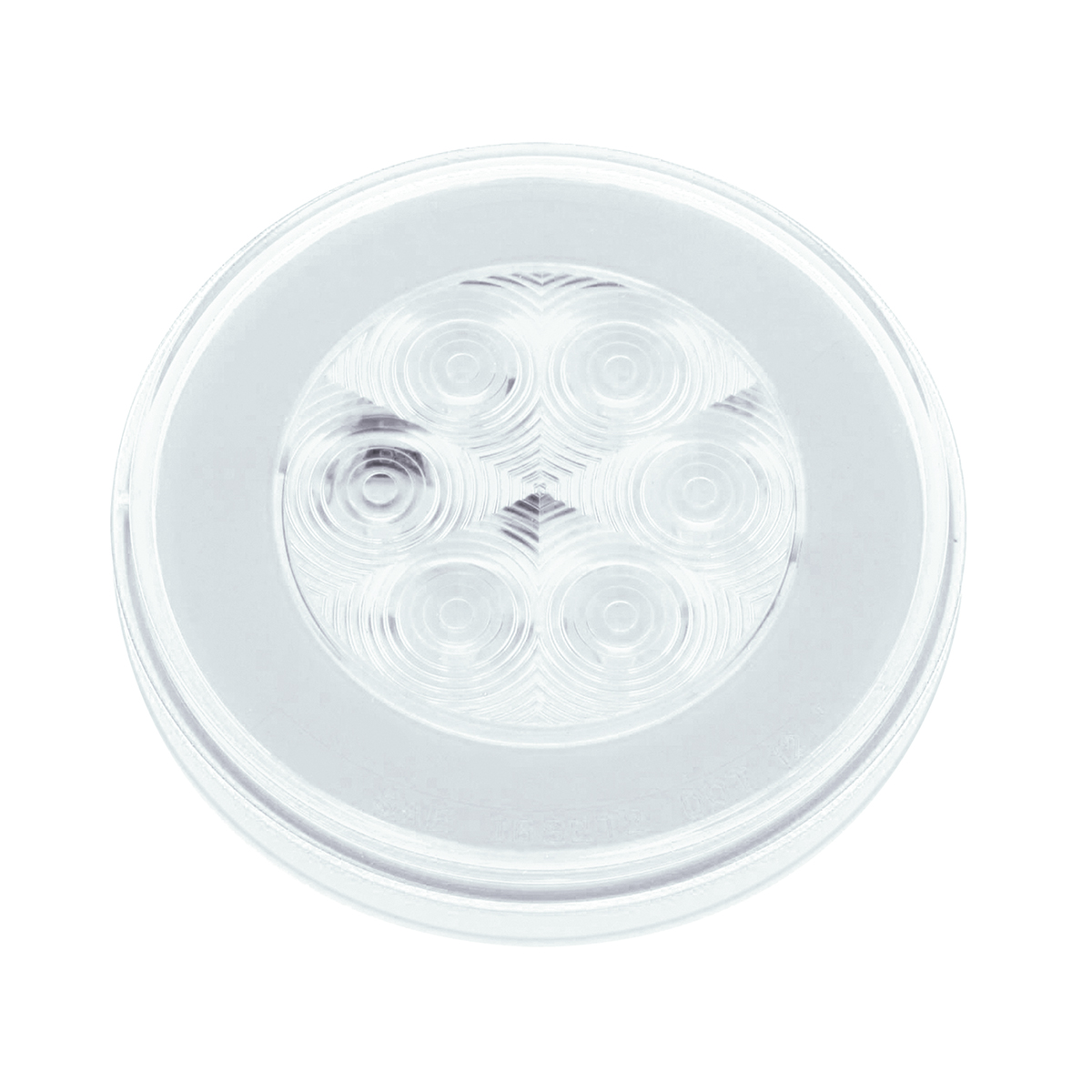 21 LED 4" GloLight (Turn Signal) - Amber LED/Clear Lens - Thumbnail 5