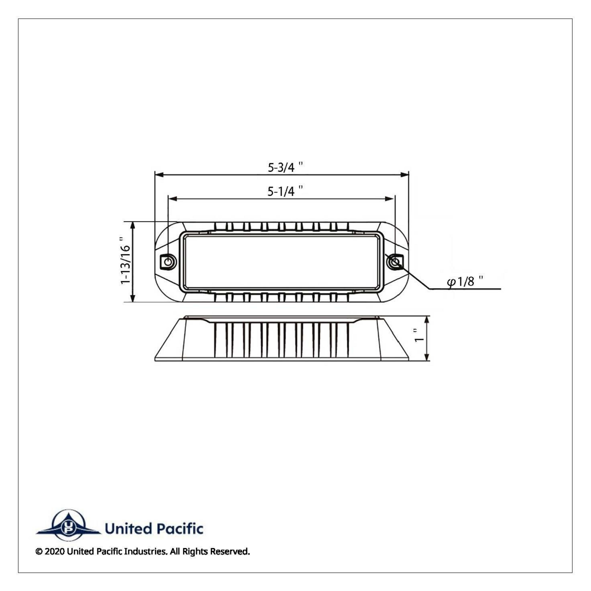 4 LED Warning Light - White LED - Thumbnail 10