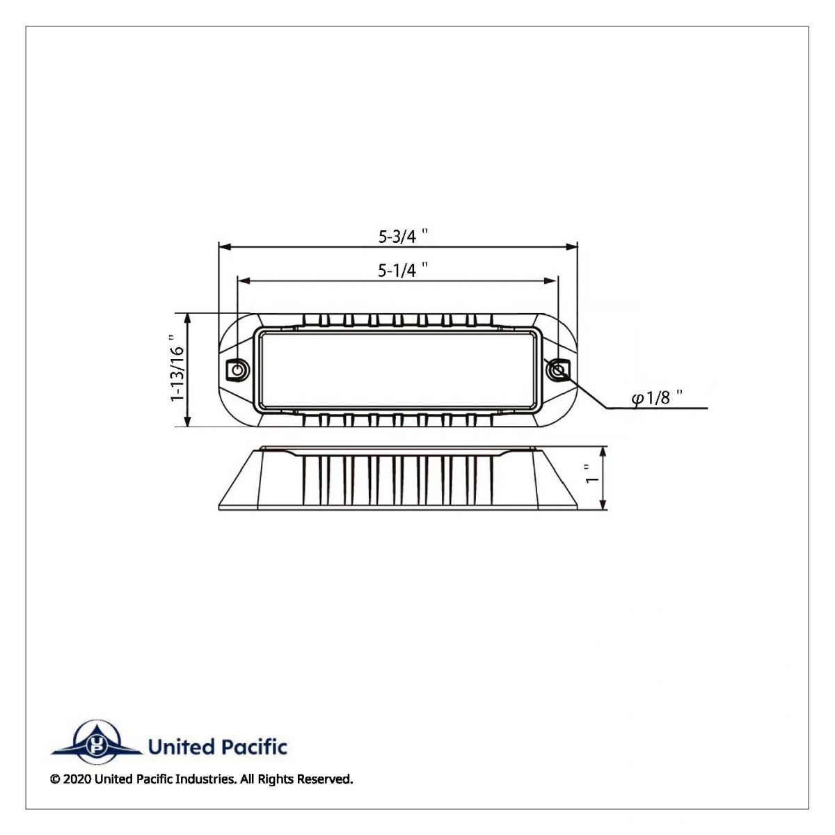 4 LED Warning Light - Amber LED/White LED - Thumbnail 8