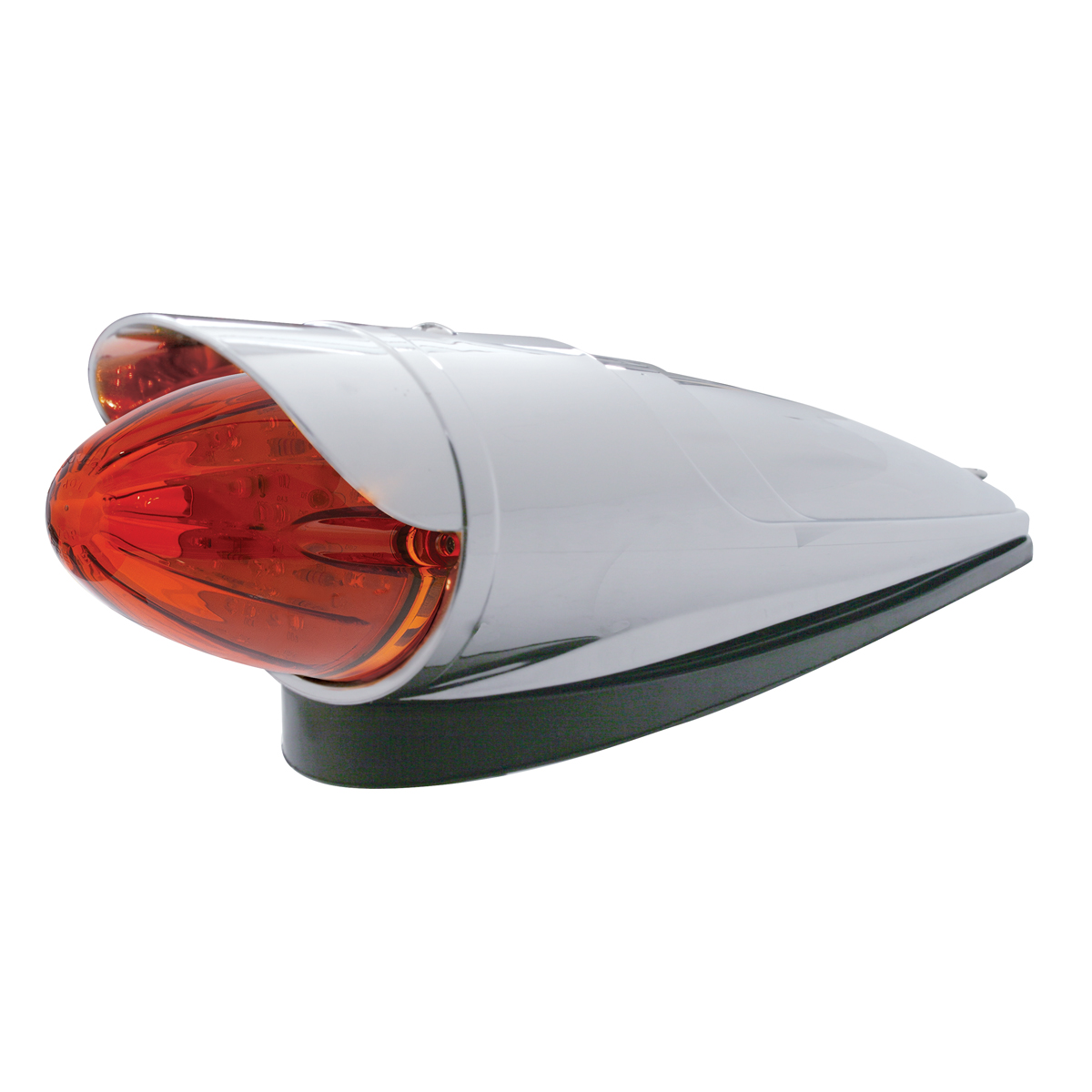 19 LED Watermelon Grakon 1000 Cab Light Kit With Visor - Amber LED/Dark Amber Lens - Thumbnail 2