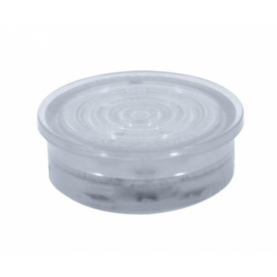 9 LED Mini Bullet Light Insert - Amber LED/Clear Lens (Bulk) - Thumbnail 2