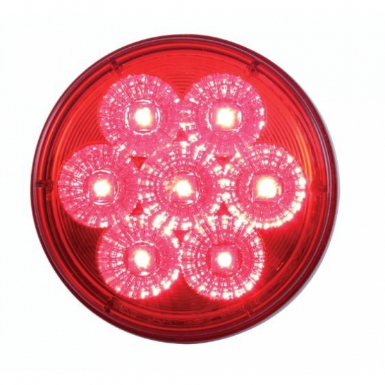 7 LED 4" Round Reflector Light (Stop, Turn & Tail)
