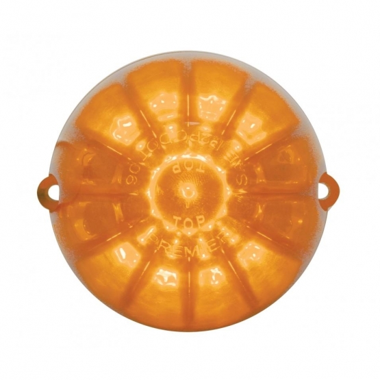 19 LED Watermelon Grakon 1000 Cab Light - Amber LED/Dark Amber Lens (Bulk) - Thumbnail 2