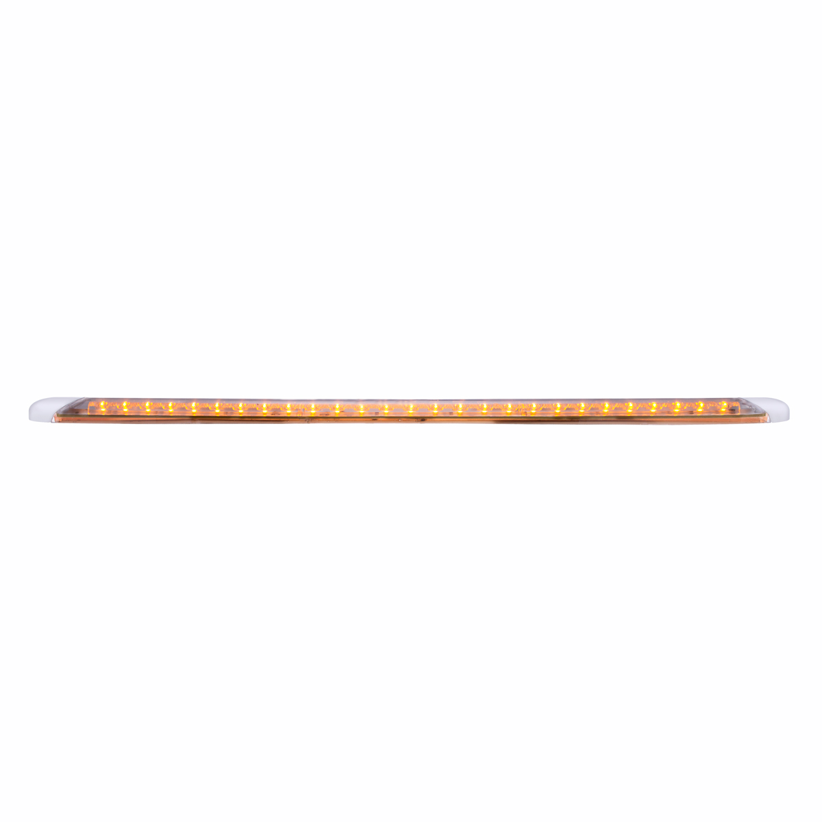 27 High Power LED 21 3/4" Auxiliary/Utility Light Bar - Amber LED/Clear Lens (Bulk) - Thumbnail 5