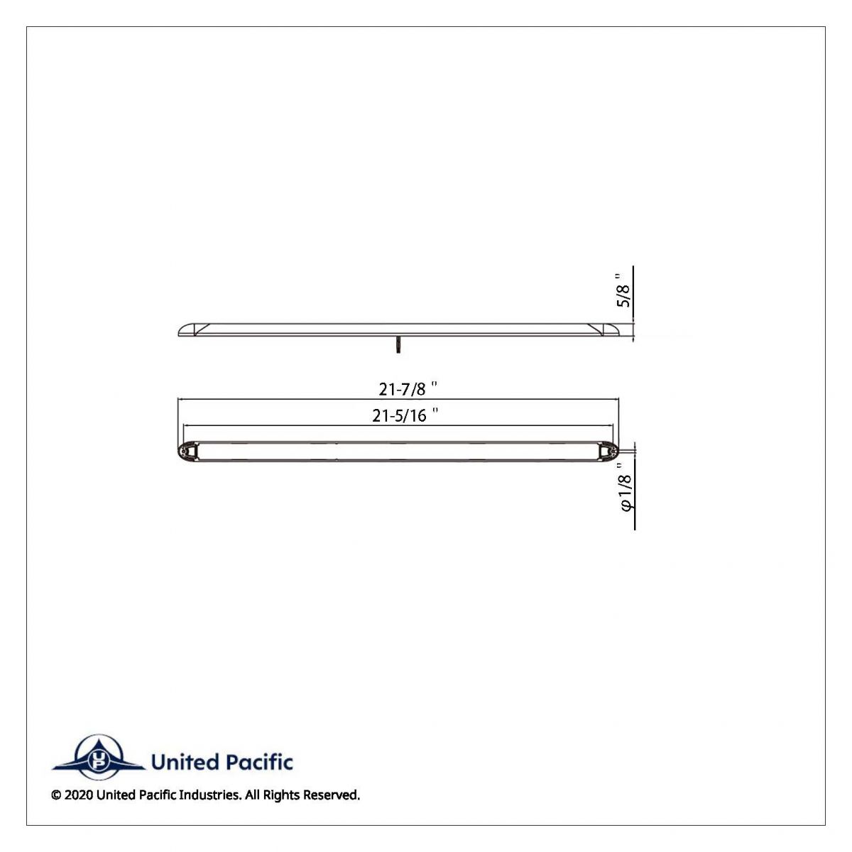 27 High Power LED 21 3/4" Auxiliary/Utility Light Bar - Amber LED/Clear Lens (Bulk) - Thumbnail 7