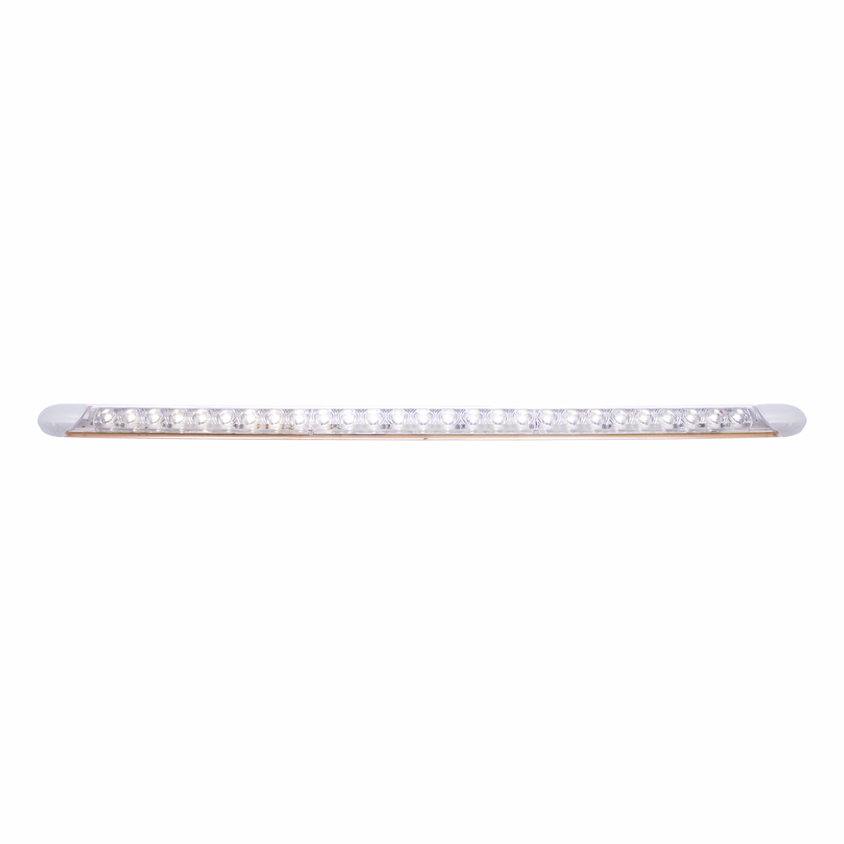 27 High Power LED 21 3/4" Auxiliary/Utility Light Bar - White LED/Clear Lens (Bulk) - Thumbnail 3