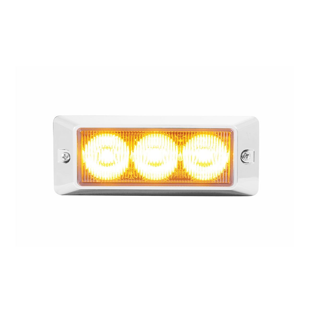 3 High Power LED Warning Light - Amber LED - Thumbnail 9