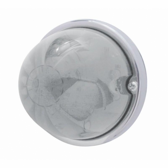 17 LED Dual Function Watermelon Flush Mount Kit - Red LED/Clear Lens