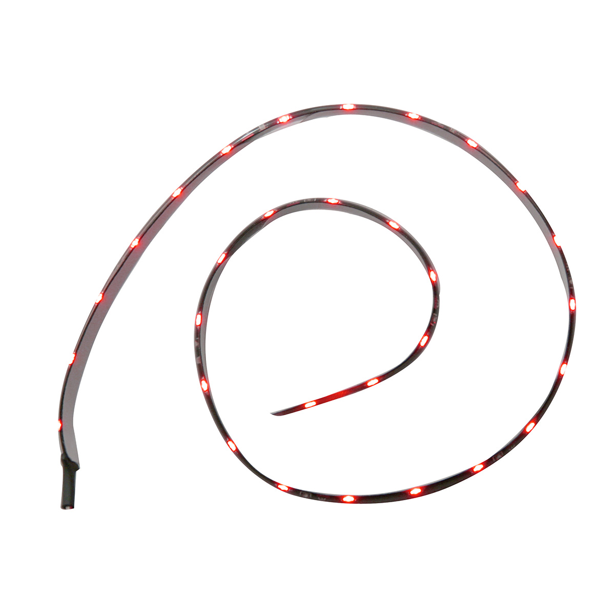 30 LED 19-1/2" Auxiliary/Utility Flex strip Light - Red - Thumbnail 2