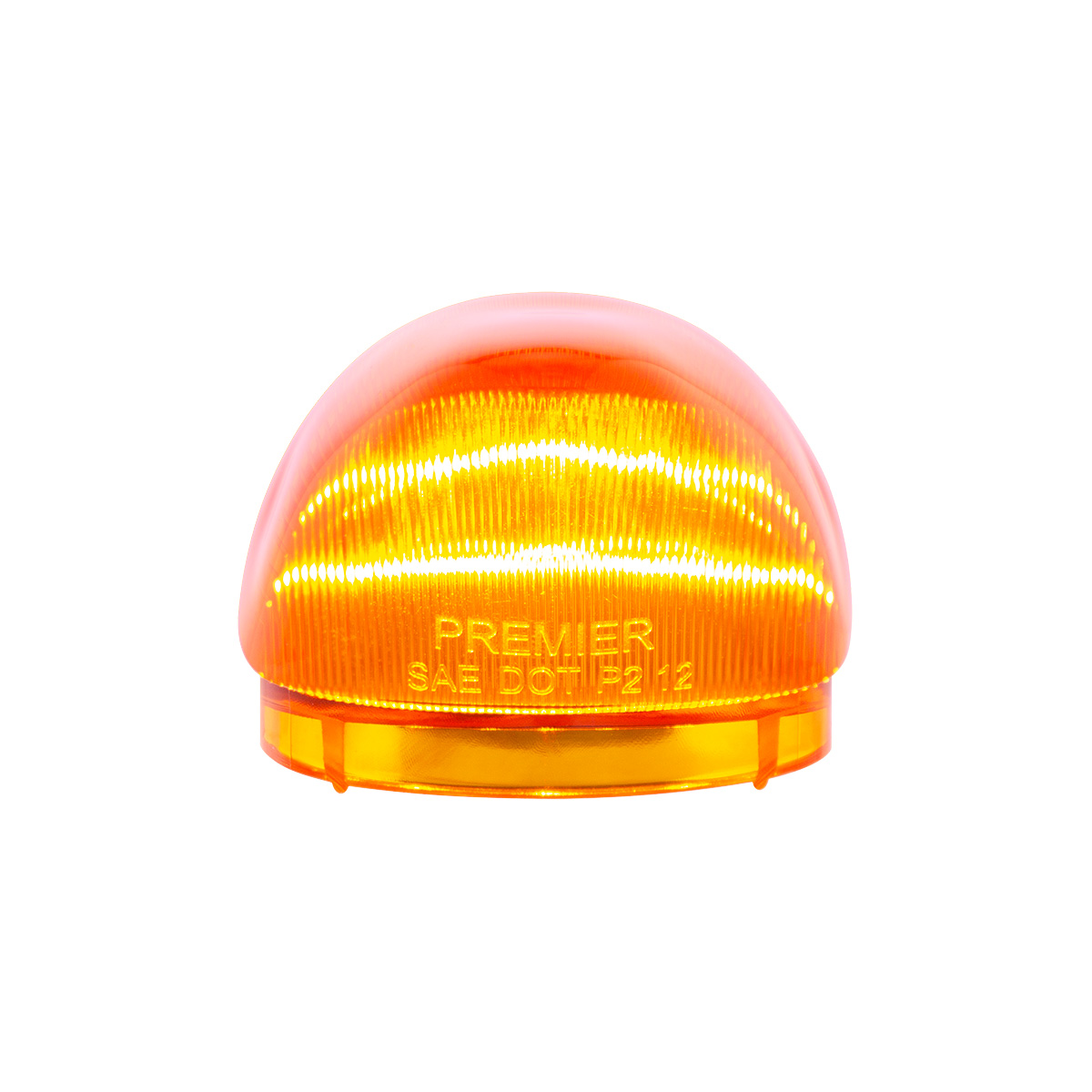 5 LED Dual Function Guide 682-C Headlight Turn Signal Light - Amber LED/Amber Lens - Thumbnail 3