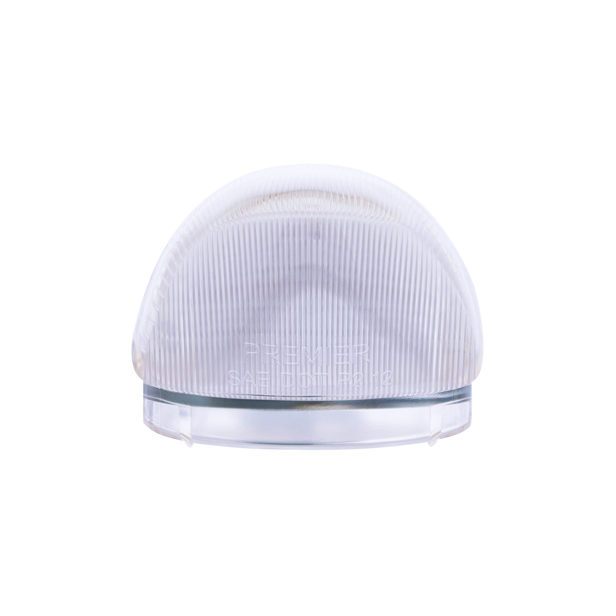 5 LED Dual Function Guide 682-C Headlight Turn Signal Light - Amber LED/Clear Lens - Thumbnail 4