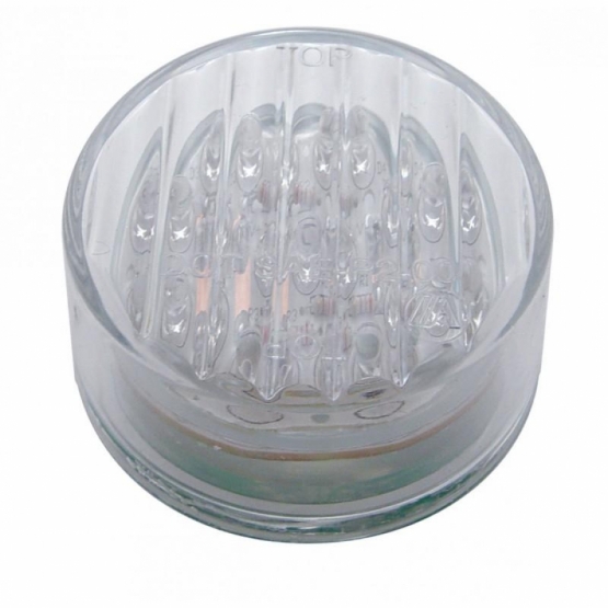 9 LED 2" Auxiliary/Utility Light - White LED/Clear Lens (Bulk) - Thumbnail 2